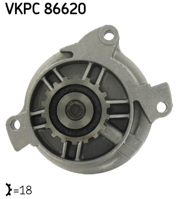 Pompa acqua - VKPC 86620 SKF